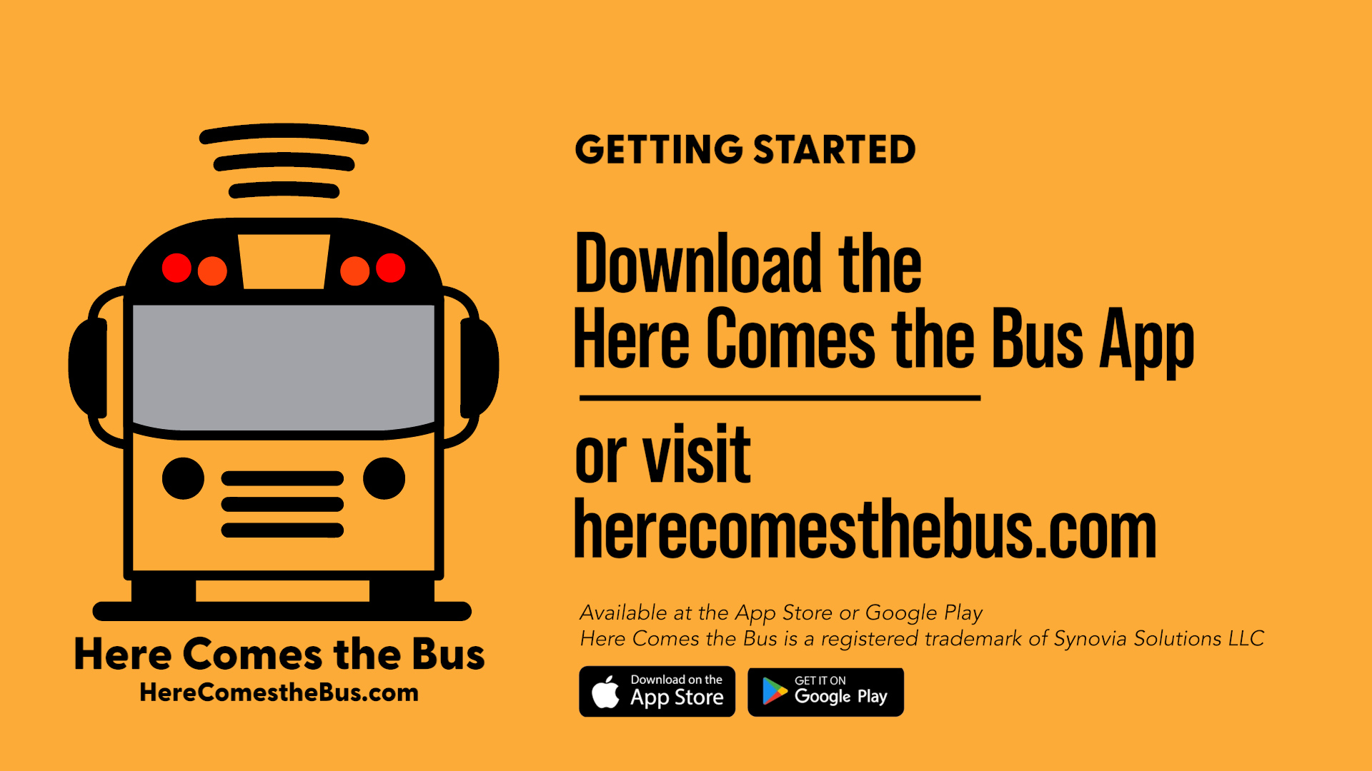 Here Comes the Bus App ENGLISH
