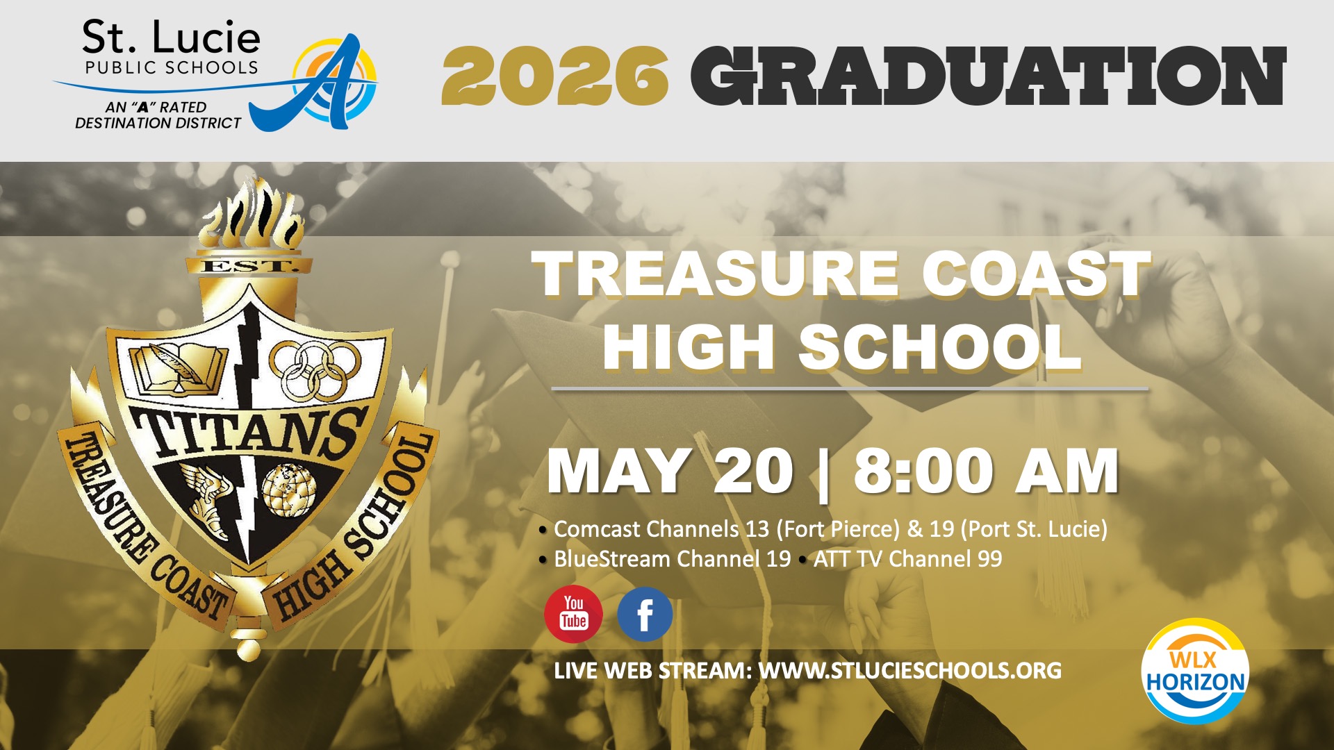 Thumbnail image for 2026 Graduation Ceremony - Treasure Coast HS